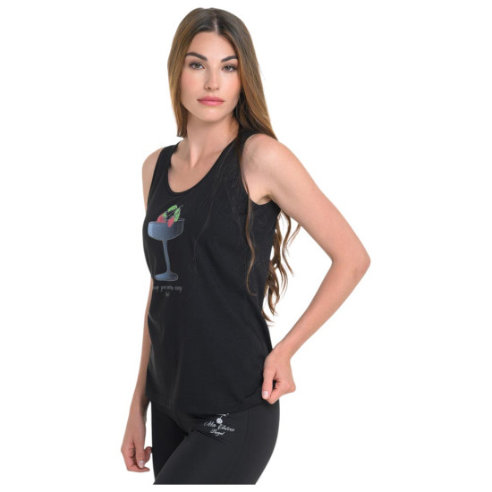 Target Γυναικεία αμάνικη μπλούζα Single Jersey ''Coctail''